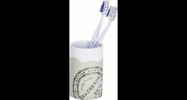 Beker Wenko Bathroom Keramiek Wit 7.5x10.6x7.5cm