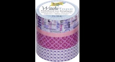 Folia 26406 10m Roze, Paars hobbylint