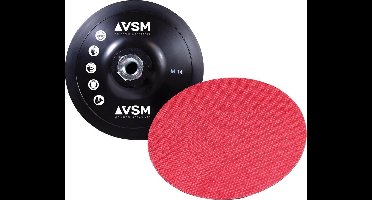 Klitteband-steunschijf 115mm/M14 VSM