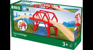 BRIO Spoorbrug - 33699 - uitbreiding voor BRIO World - vanaf 3 jaar
