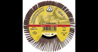 Haakse slijpmop WSM 617 125x20mm K 80 Klingspor