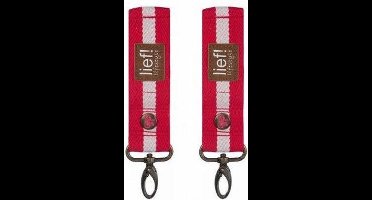 Lief! - Homemade Buggy haken (2stuks) - Rood