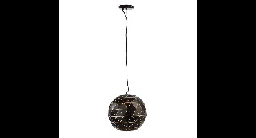 Deko-Light Asterope Round 400 - Hanglamp Metaal - Rond - Mat Zwart - Modern - Geschikt voor LED