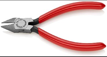 Knipex 76 81 125 Zijsnijtang met Spitse kop 125mm
