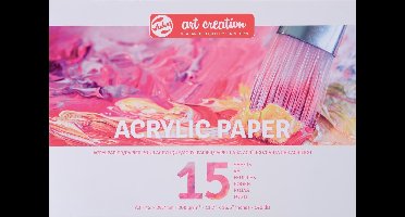 Talens Art Creation acrylpapier, 290 g, ft A3, blok van 15 vel 3 stuks