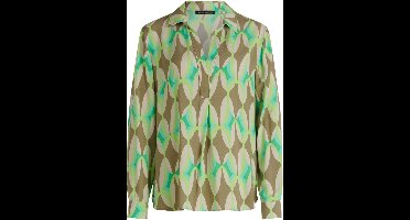 BETTY BARCLAY - Bloes - Maat 38 - Vrouwen - Khaki - Viscose