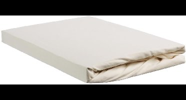 Ambiante Katoen - Topper Hoeslaken - 140x200 - Gebroken wit