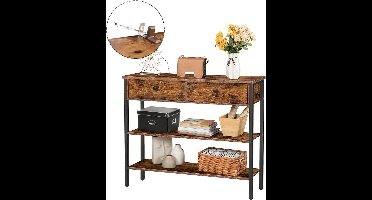 DailySupplies® Wandtafel - Dressoir Kasten - Haltafel - Hout - Industrieel en Rustieke look