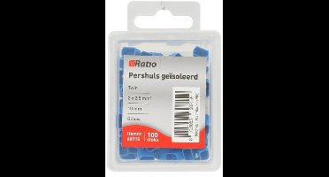Ader Eindhuls Geïsoleerd Twin 2,5mm Blauw - 100 Stuks