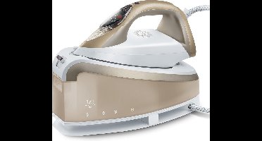 DailySupplies® Strijkijzer - Stoomstrijkijzer met Stoomgenerator - Stoomreiniger - Wit en Bruin