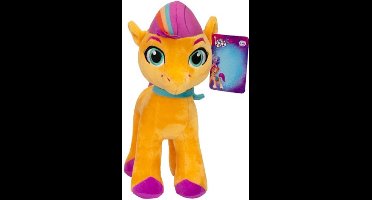 Sunny Starscout – My Little Pony Pluche Knuffel 30 cm {Speelgoed Knuffeldier voor kinderen jongens meisjes | Pipp Petals, Zipp Storm, Sunny Starscout, Izzy Moonbow, Hitch Trailblazer, Misty Brightdawn}