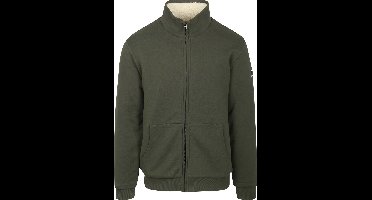 Steppin' Out Vest Teddy Groen - Maat XXL - Heren - Vest met rits voor Mannen