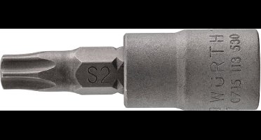 Wurth - 1/4 inch dopsleutel TX - 1/4 inch dopsleutel TX Voor TX-schroeven Soort aandrijving Binnenvierkant Aansluiting TX6