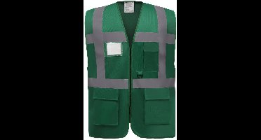 Yoko Signalisatie multifunctioneel executive vest YHVW801 - Paramedic green - XL