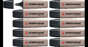 STABILO BOSS ORIGINAL - Markeerstift - Warm Grijs - Doos 10 stuks