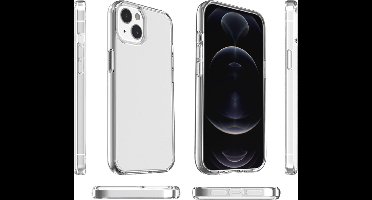 Hoesje Geschikt voor Apple iPhone 15 plus silicone back cover/Transparant hoesje