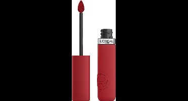 L'Oréal Paris Infaillible Matte Resistance lippenstift – Langhoudende Vloeibare Lipstick met een matte finish Verrijkt met Hyaluronzuur - 425 Afterwork Drinks - Vegan - 5ml