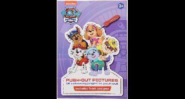 Prikblok voor Kinderen Paw Patrol Paars - Inclusief Prikmat en Prikpen