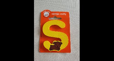 Nijntje letter  'S'