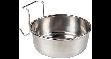 Duvoplus Eetkom Vogel Inox + Haak - M - 590 ml
