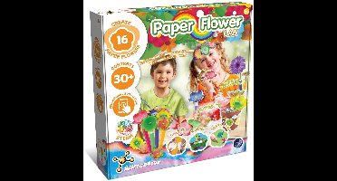 Science4you Papieren Bloemen Maken Kit voor Kinderen 6+ - Maak je eigen 16 papieren bloemen Craft kit voor kinderen, Creatief Speelgoed, Educatie Kit, Cadeau voor Meisjes & Jongens leeftijd 6 7 8 9 +