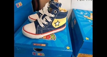 Bumba kinderschoen met rits en veter maat 22
