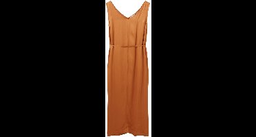 Tom Tailor - Jurk - Maat 38 - Vrouwen - 31650 terracott - Viscose