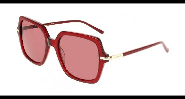 Ferragamo SF2076S Transparent red 57/19/145 WOMAN Zonnebrillen
