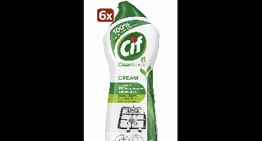 6 x Cif Cleanboost - Original - Poetsmiddel - 750 ml