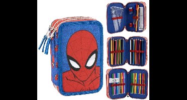 Spiderman Gevuld Etui 3 Vaks – Marvel – Officieel Gelicenseerd