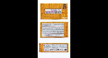 Goloka Nag Champa Palo Santo Wierook - 180g Voordeelverpakking - Authentieke Handgerolde Masala Wierookstokjes - Premium Twin Fragrance voor Meditatie & Ontspanning - 12 Doosjes - Ideaal voor een Serene Sfeer Met Kajal Sticker