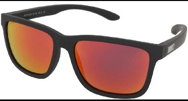 Zonnebrillen Alpina Burst Black Matt/Red Mirror