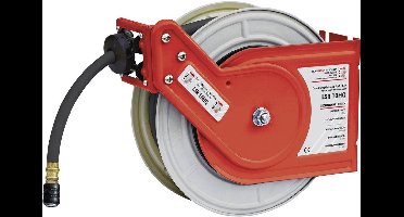 Holzmann Maschinen LSR10HQ Pneumatische slanghaspel 10 m 10 bar Muurbevestiging, Plafondbevestiging