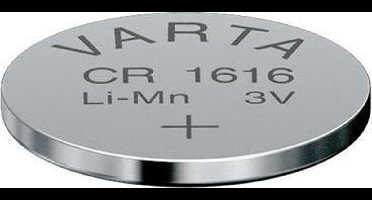Varta CR1616 knoopcel batterij - 5 stuks