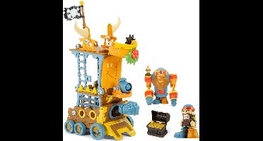 Little Tikes Kingdom Builders - Wreckin' Roller - 25+ delige Speelfigurenset