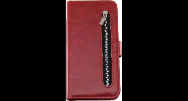 Rico Vitello Rits Wallet case Geschikt voor Samsung Galaxy S10 plus Rood