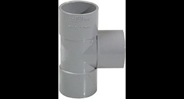Afvoer pvc lijm - T-stuk 90° - 3x mof - 40mm