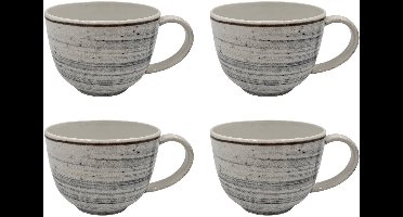 Cosy & Trendy Mokken Sintra Dusty Blue 350 ml - 4 stuks