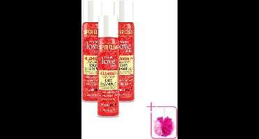 3 x Treaclemoon – Droogshampoo – Rouge Love – 200 ml - Bulkverpakking - Droogshampoo - Douchemop - Haar verzorging