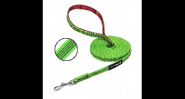 Rascal Limonkleurige Trainingslijn voor Kleine Honden - 3m