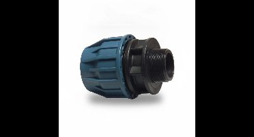 Tyleen draad koppeling Jason 16 mm x 3/4 klem x buitendraad KIWA (16 bar)