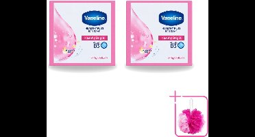 2 x Vaseline - Healthy Bright - Zeeptablet - Reinigend & Verzorgend - 3x75 ml - Bulkverpakking - Zeep - Douchemop - Huidverzorging