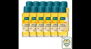 12 x Kneipp - Badolie - Arnica - Voor spieren en gewrichten - 100 ml - Wasstrips - Badolie Voor Spieren - Badolie Voor Gewrichten - Arnica Badolie - Spierherstel - Gewrichtsverzorging
