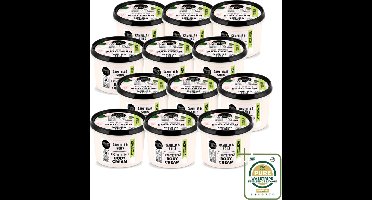 12 x Organic Shop - Organic Camellia & 5 Oils Body Cream - Verzachtend en Hydraterend - 250 ml - Wasstrips - Huidverzorging - Hydraterende Crème - Verzachtende Crème - Droge Huid - Natuurlijke Crème