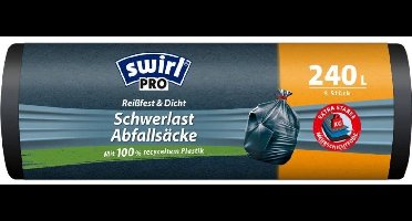 2x Swirl Vuilniszakken Pro Extra Stevig 240 liter (5 stuks)