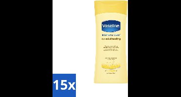 15 x Vaseline - Essential Healing - Bodylotion - Voedend & Verzachtend - 200 ml - Voordeelverpakking - 15 stuks