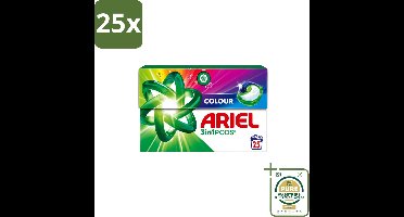 25 x Ariel – Pods 3in1 – Color – 500 g – 25 wasbeurten - Wasstrips - Kleurwas - Kleurbehoud - Wasmiddel - 3in1 Pods - Ariel Pods