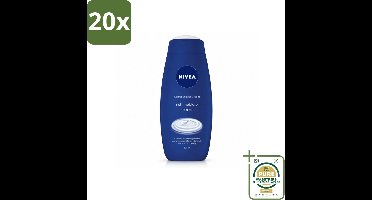 20 x NIVEA - Douchecrème - Rijke Hydratatie - Voedend Huidgevoel - 500 ml - Wasstrips - Douchecrème - Voedend Huidgevoel - Hydratatie - Huidverzorging - NIVEA