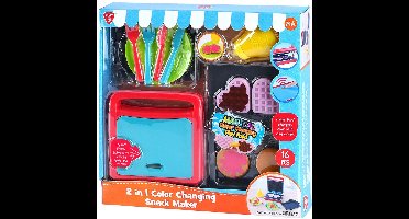 Play kleurveranderende snackmaker speelgoed 2in1 met licht en geluid.