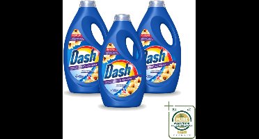 3 x Dash - Lenor Collectie - Vloeibaar Wasmiddel - Witte en Gekleurde Was - Amber & Orchidee - 26 Wasbeurten - Wasstrips - Vloeibaar Wasmiddel - Frisheid - Wasmiddel Amber Orchidee - Wasmiddel Lenor - Wasmiddel Voor Witte En Gekleurde Kleding
